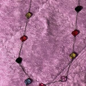 Multicolored necklace 20"